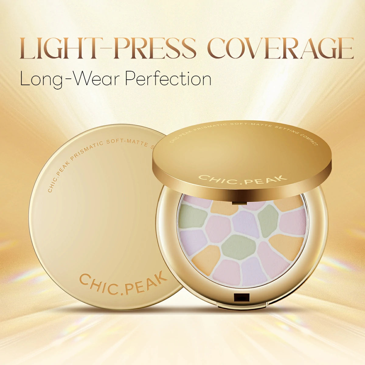 CHIC.PEAK PRISMATIC SOFT-MATTE SETTING COMPACT
