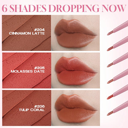 CHIC.PEAK SUPER STAY DOUBLE-END LIP STICK & LIP LINER-#CINNAMON LATTE