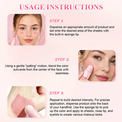 CHIC.PEAK SUPER STAY DOUBLE TOUCH LIP GLAZE