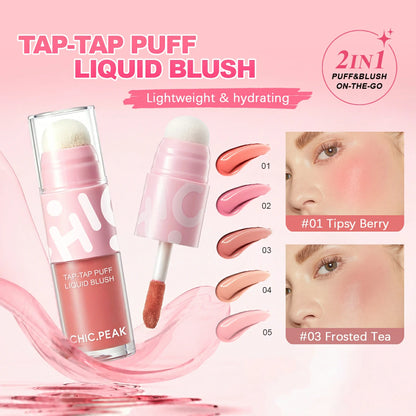 CHIC.PEAK SUPER STAY DOUBLE TOUCH LIP GLAZE