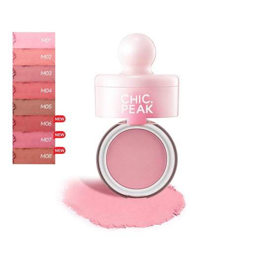 CHIC.PEAK TAP-TAP CLOUD VELVET BLUSH MUD