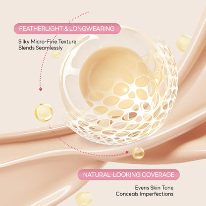 CHIC.PEAK SUPER STAY SKIN GLOW CUSHION FOUNDATIONS SPF50+ PA+++