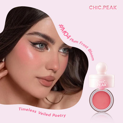 CHIC.PEAK TAP-TAP CLOUD VELVET BLUSH MUD