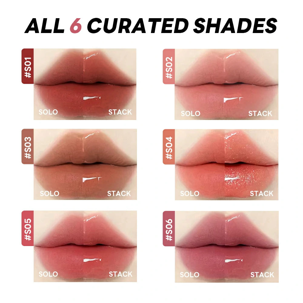 CHIC.PEAK MATTE & SHINE LIP GLAZEALL-DAY WEAR